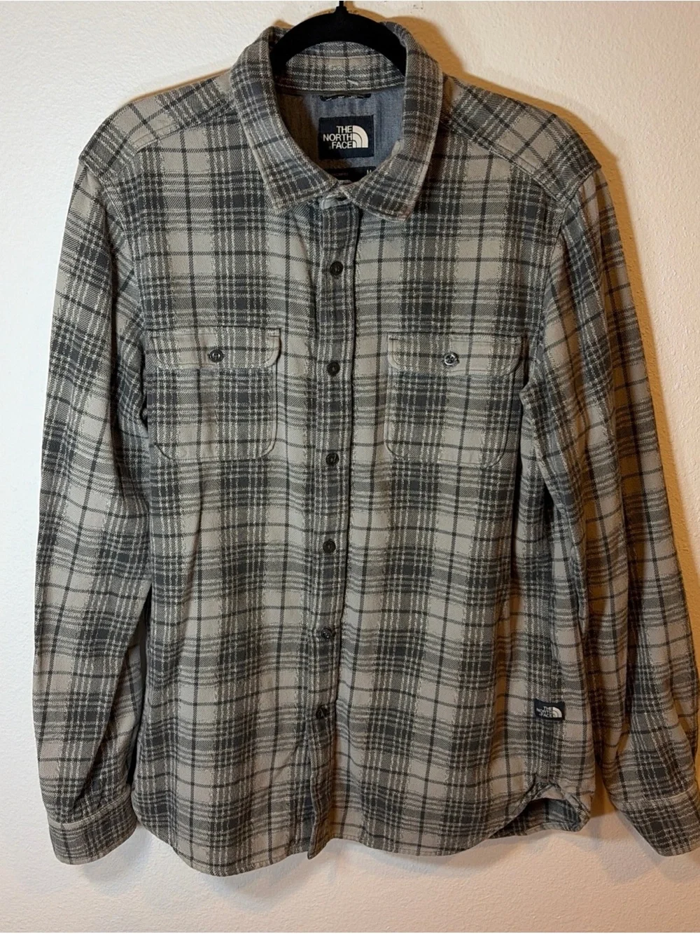 The North Face classic plaid
